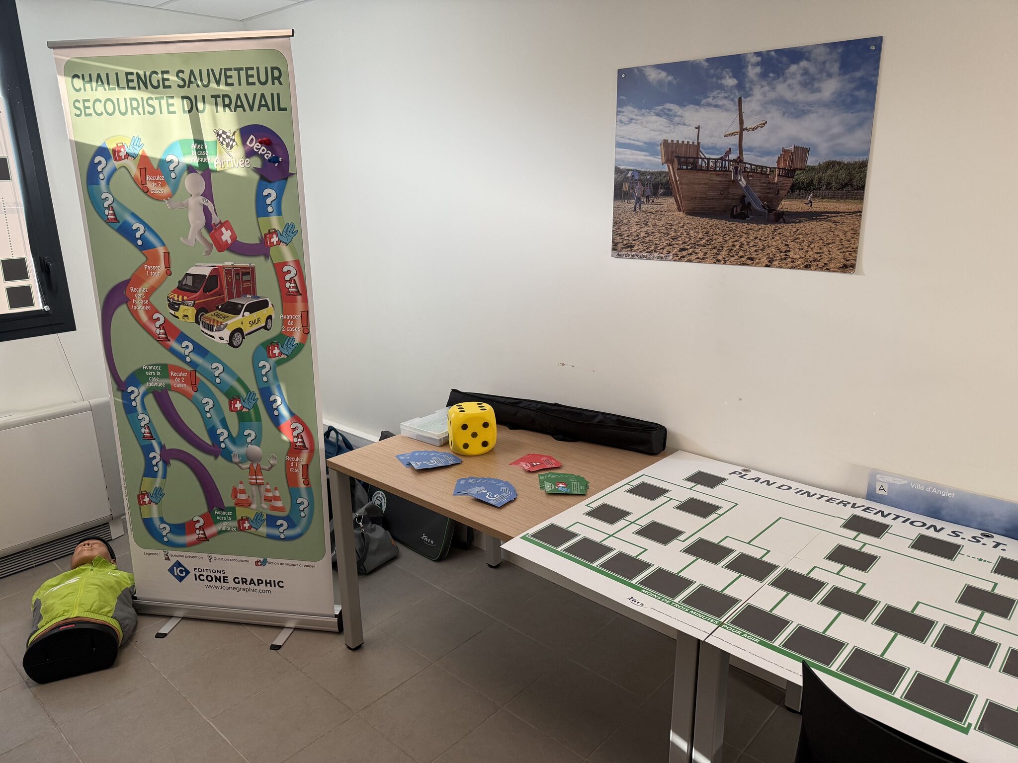 jeu sst icone graphic photo olivier brousse sdis 64